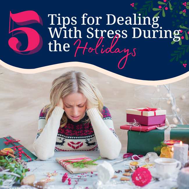 Dealing with stress during the holiday period